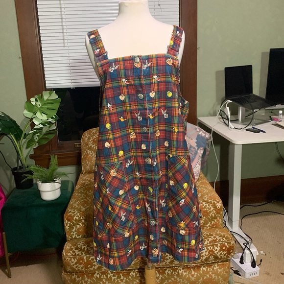 Teddy Fresh x Loony Tunes Overall Dress - Picture 2 of 7